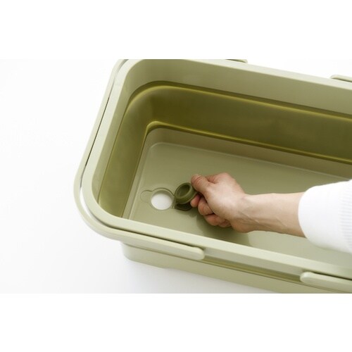 伊勢藤 折りたたみバスケット&テーブルMILARG