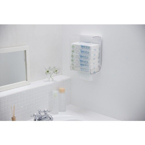 伊勢藤 タオルホルダークリア