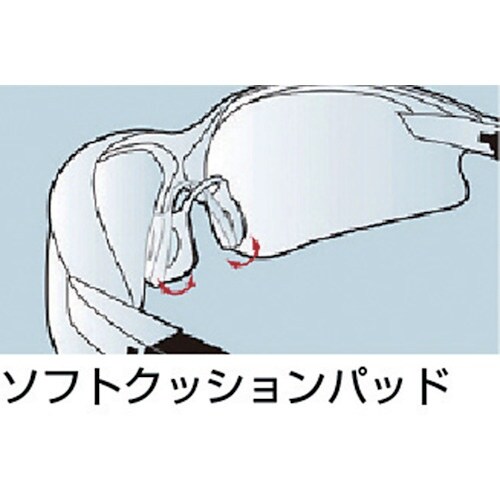 ミドリ安全 二眼型 保護メガネ