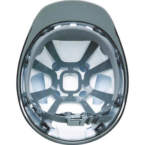 ミドリ安全 PC製ヘルメット スライダー面付 透明