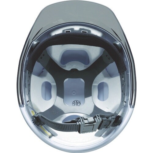 ミドリ安全 PC製ヘルメット 高通気タイプ 透明バ