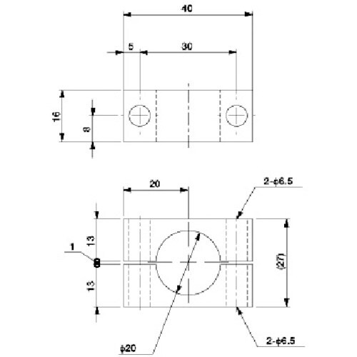 アインツ ブラケット・W・φ20