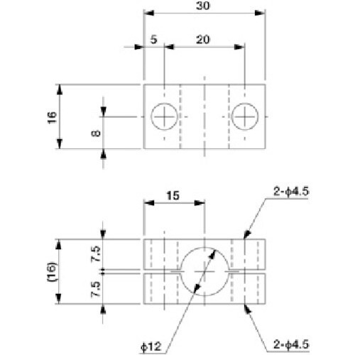 アインツ ブラケット・W・φ12