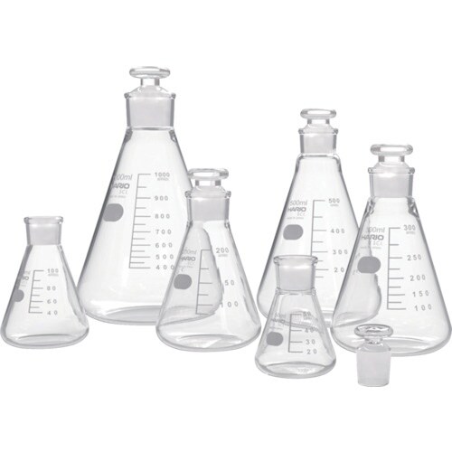 HARIO 共栓三角フラスコ500ml(TS27)