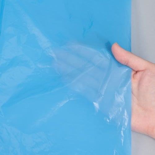 ジャパックス メタロセン配合ポリ袋 20L 青 1