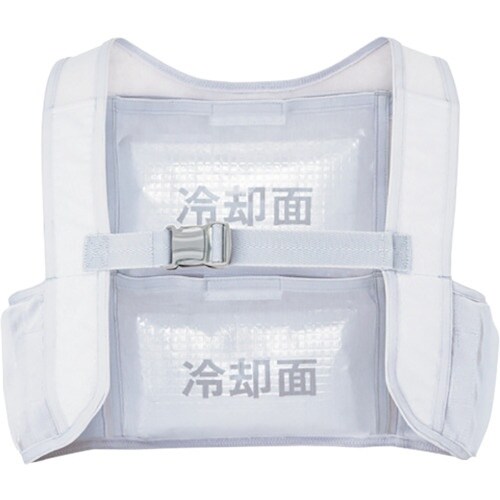 アイトス アイスベスト(アイスパック4個付) シル