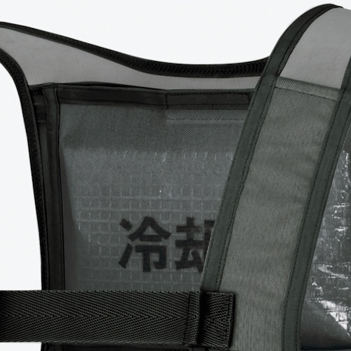 アイトス アイスベスト(アイスパック4個付)シルバ