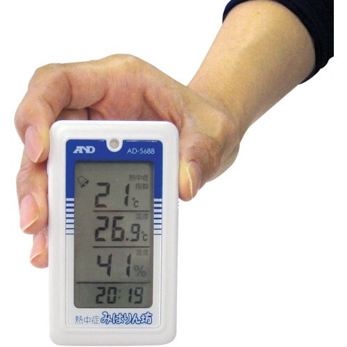 A&D 熱中症指数モニター 熱中症みはりん坊