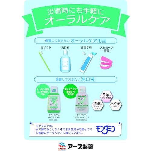 アース モンダミン ポーション ペパーミント 12