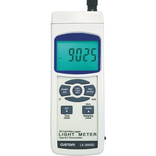 CUSTOM デジタル照度計 測定範囲0ー9990