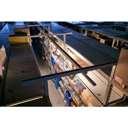 TRUSCO 軽中量・中量ボルトレス棚用通路間ダク