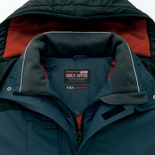 アイトス 防寒コート ネイビーM