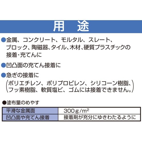 セメダイン ハイクイック 50gセット (灰色)(