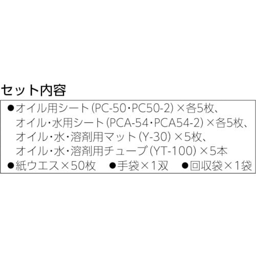 JOHNAN 吸収材キット 油吸収材 アブラトール