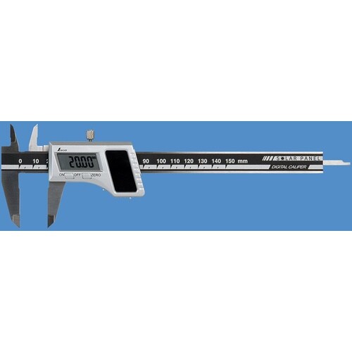 シンワ デジタルノギス 150mm ソーラーパネル