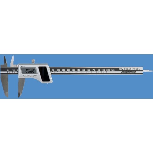シンワ デジタルノギス 200mm ソーラーパネル