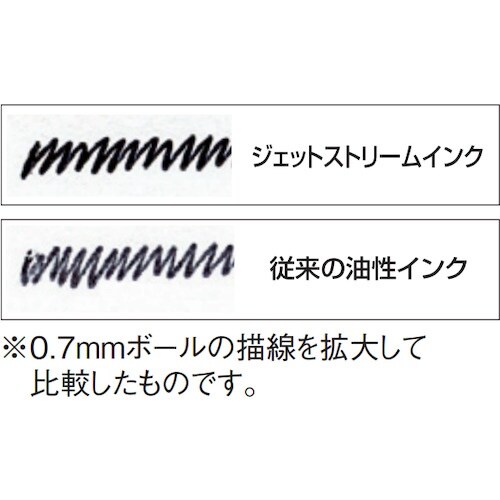 uni ジェットストリーム油性BP太字 黒