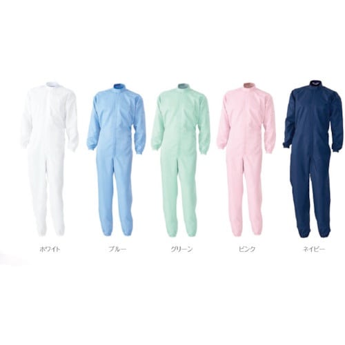 ADCLEAN クリーンスーツ ホワイト S