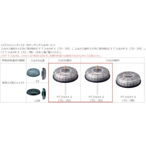 シゲマツ FTフィルタ#3(プローブ付)