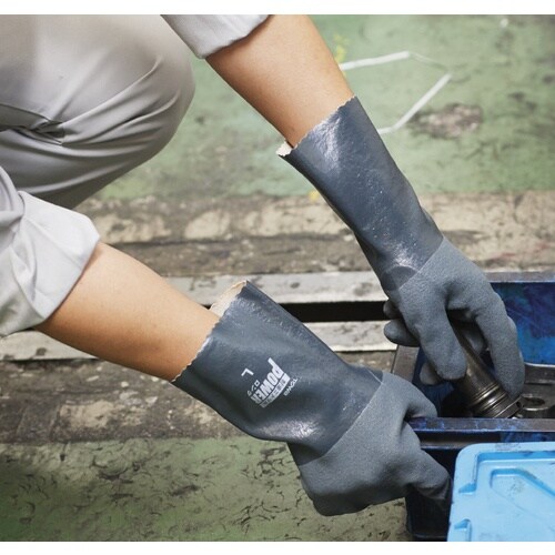 トワロン ニトリルゴム手袋 耐油ニトリルパワーロン