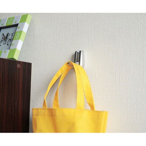 光 収納フック 大 亜鉛 サテンニッケル (1個=