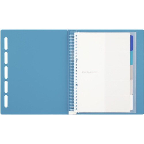 maruman B5 バインダー クラルテ ブルー