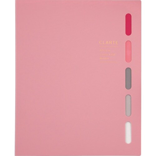 maruman A5 バインダー クラルテ ピンク