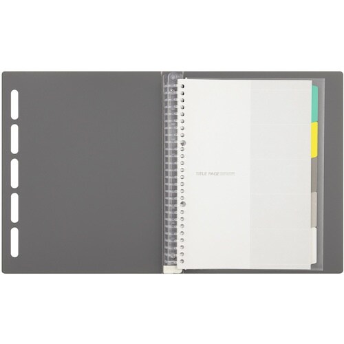 maruman B5 バインダー クラルテ グレー