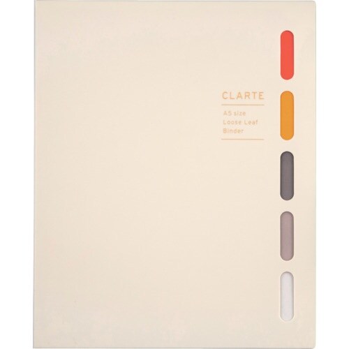 maruman A5 バインダー クラルテ アイボ