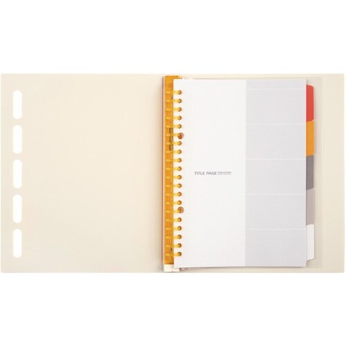 maruman A5 バインダー クラルテ アイボ