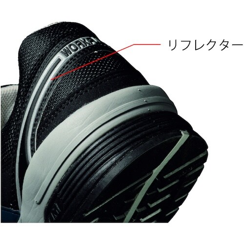 ミドリ安全 静電 ワイド樹脂先芯入りスニーカー M
