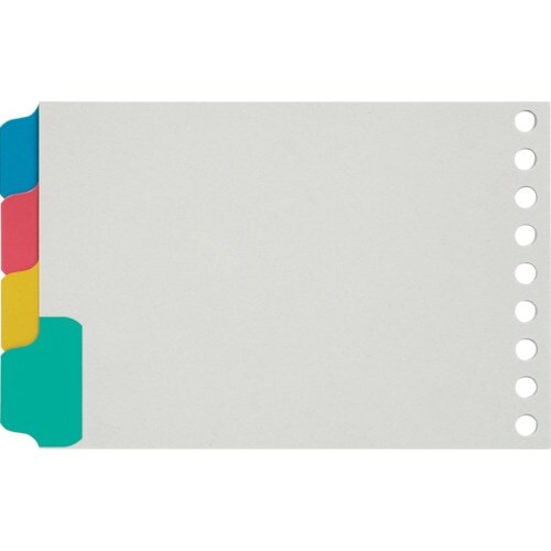 maruman B7E ラミタブ見出し 無地4山