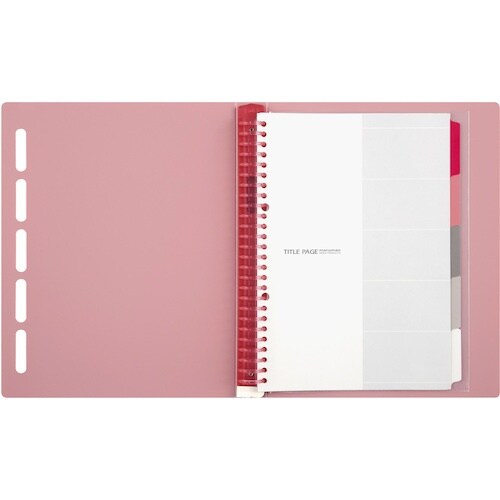 maruman B5 バインダー クラルテ ピンク