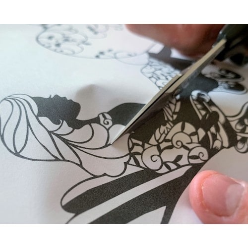 キャナリー 蒼山日菜監修 切り絵はさみ