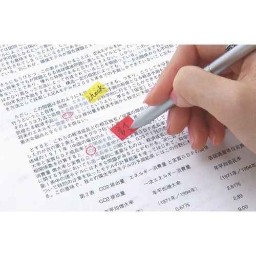 3M ポスト・イット ジョーブ透明見出し エコノパ