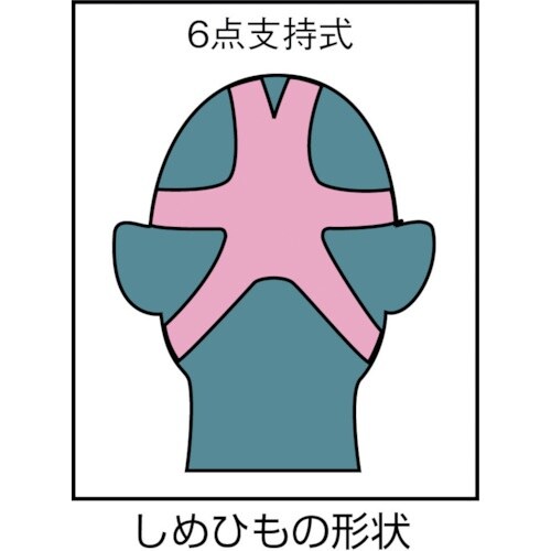 シゲマツ 取替え式防じんマスク DR185L4N−