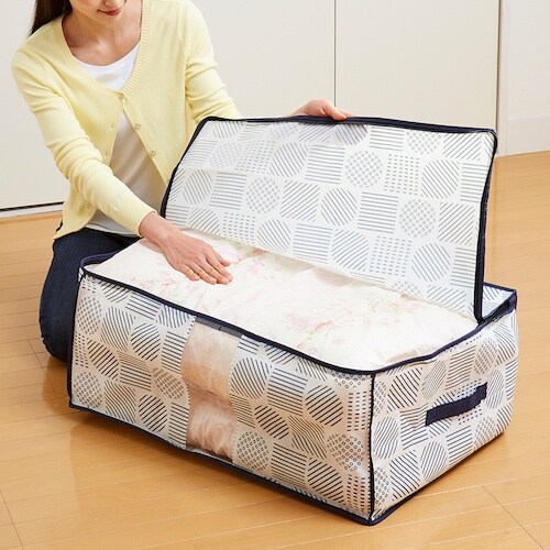 アイメディア 羽毛布団収納袋 北欧柄
