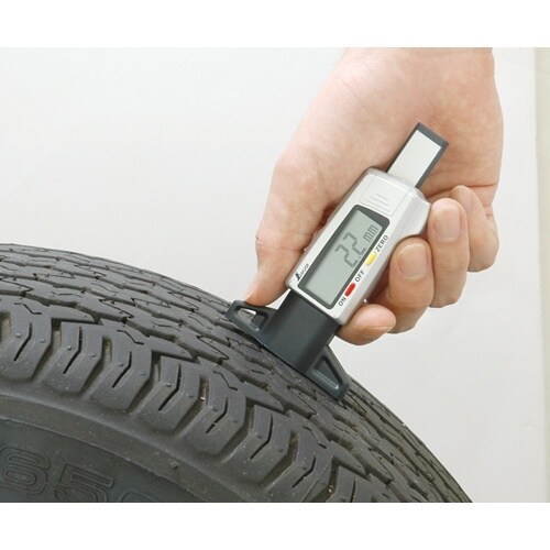 シンワ デジタルデップスゲージ ミニ 25mm