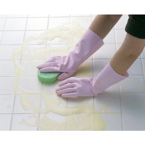 SHOWA 塩化ビニール手袋 ワーキング中厚手 ピ