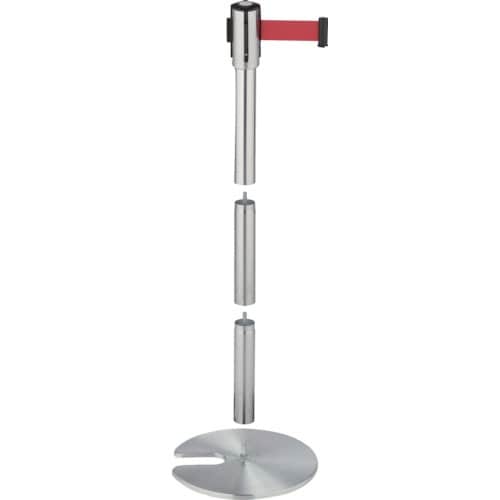 テラモト ジョイントパーテーションD ベルト赤