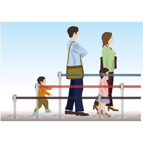 テラモト ジョイントパーテーションD ベルト黒