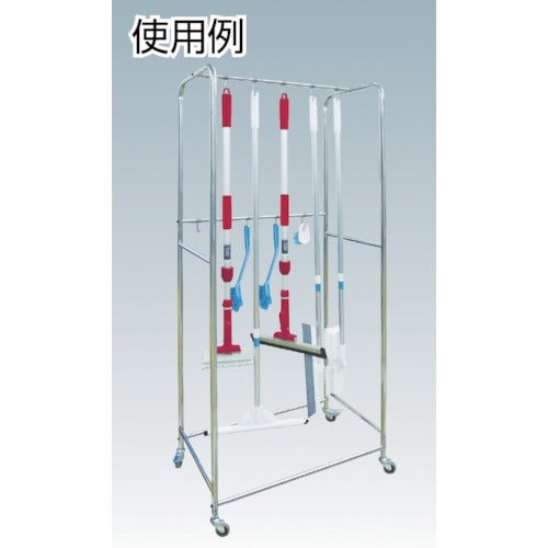 テラモト モップハンガー ステンクリーンストレージ