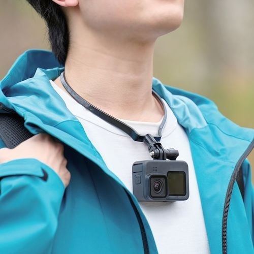 ELECOM GoPro汎用ネックレス式マウント