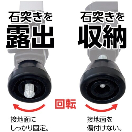 シンワ 三脚 ハンドル式エレベーター D 3m 軽