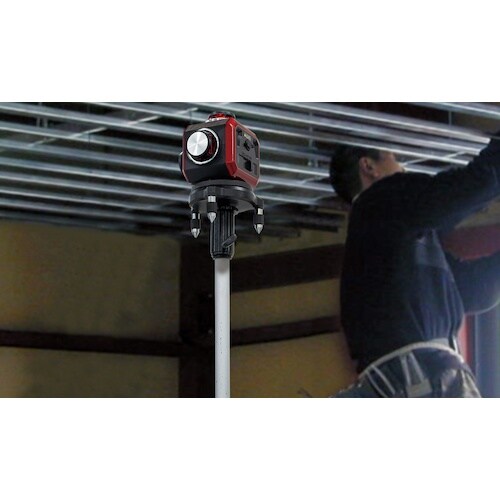 シンワ 三脚 ハンドル式エレベーター D 3m 軽