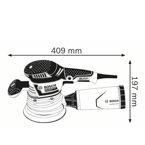 ボッシュ 吸じんランダムアクションサンダー