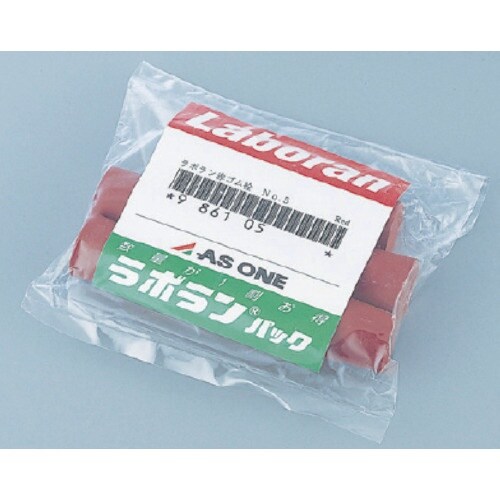 AS ラボラン赤ゴム栓NO8 11個入