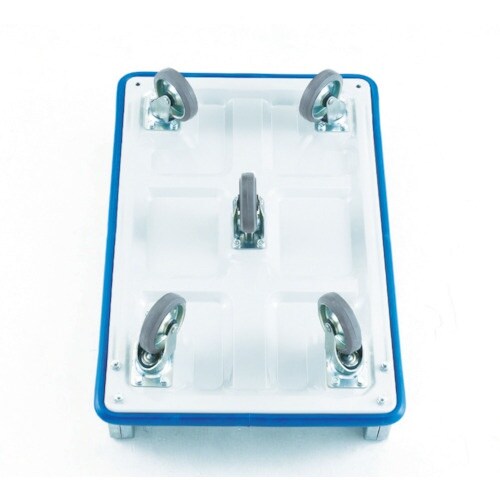 TRUSCO プレス製台車 ドンキーカート 折りた