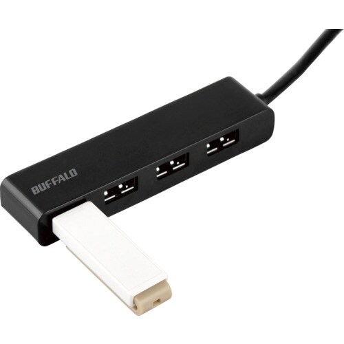 BUFFALO USB2.0 バスパワー 4ポート