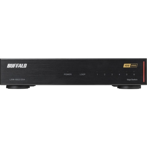 BUFFALO 10GbE 2ポート 2.5GbE
